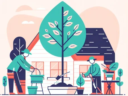 Cara Menanam Pohon di Halaman Rumah